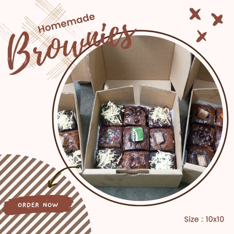 

TERMURAH! Mini Fudgy Brownies