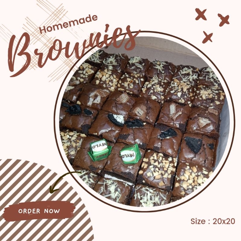 

TERMURAH! Fudgy Brownies