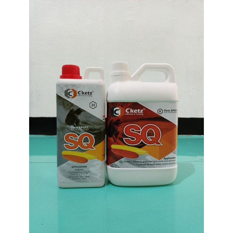 C'Ketz Clear Epoxy SQ / Epoxy Papan Surfing / Epoxy Clear Bening