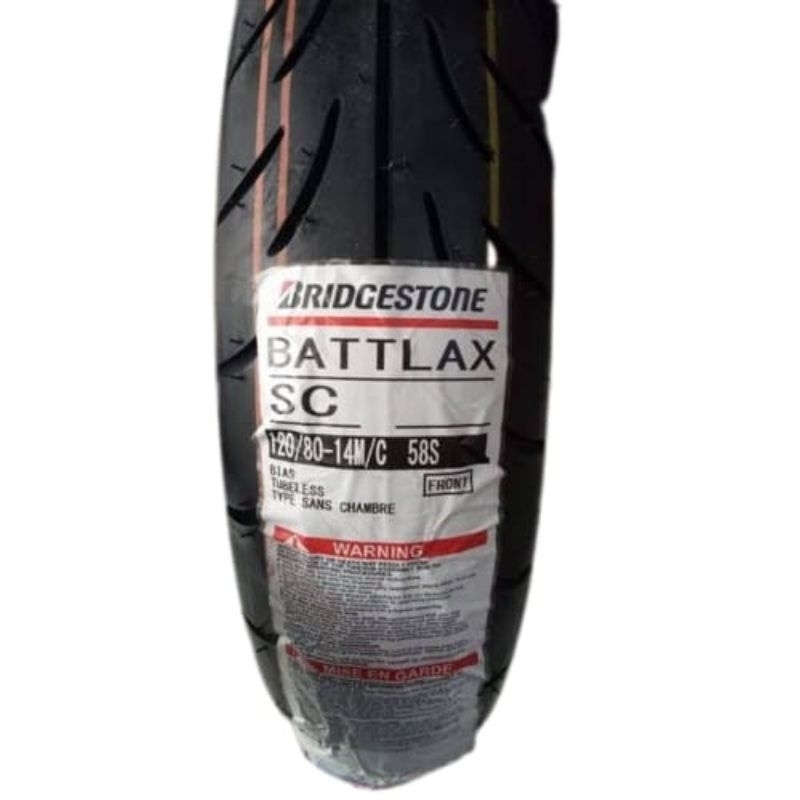 BAN BATTLAX SC 120/80-14 BAN BATTLAX SC 120/70-13
