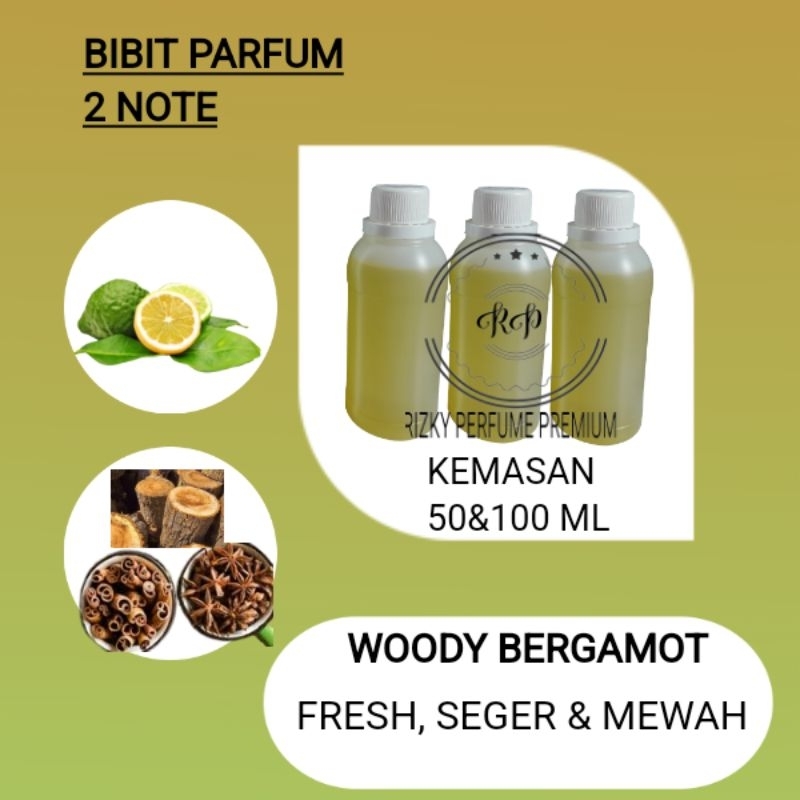 BIBIT PARFUM WOODY BERGAMOT 2 NOTE