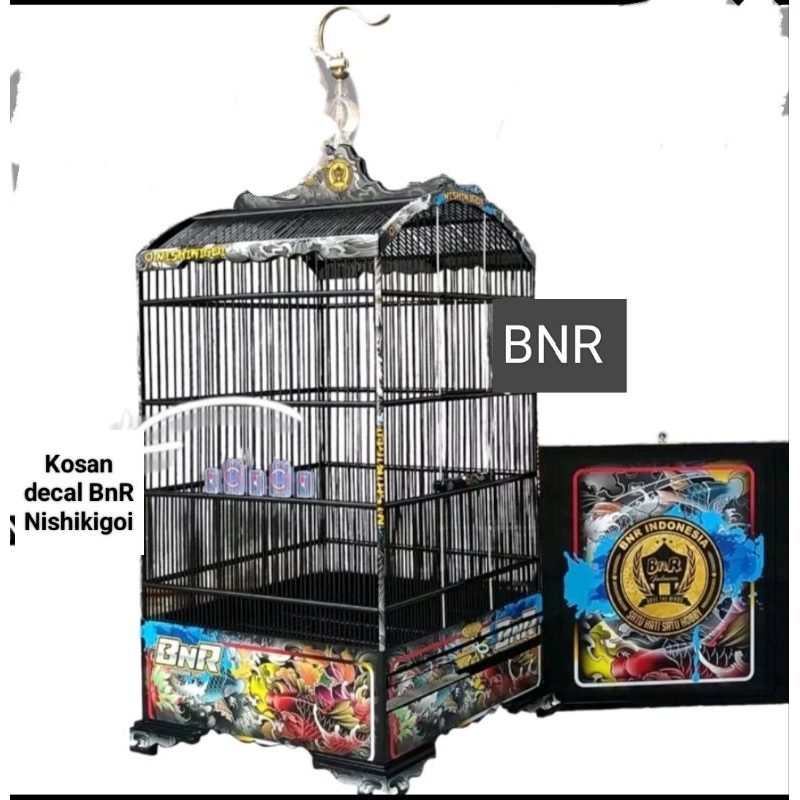 KANDANG SANGKAR KOSAN DECAL BNR IKAN NISHIKIGOI