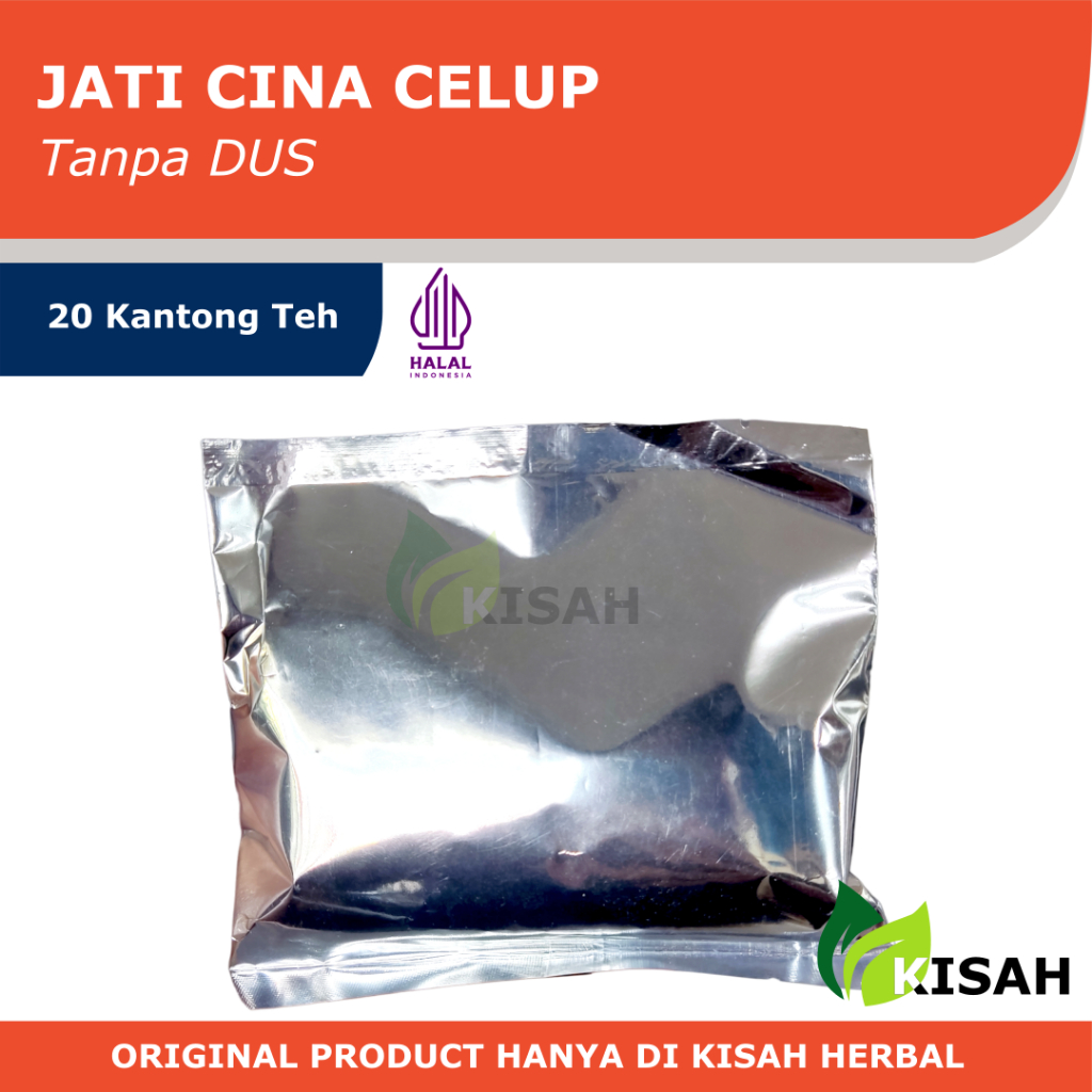 TEH Celup Herbal Daun Jati Cina TANPA DUS | TEH PELANGSING | Teh Hijau Nona Langsing