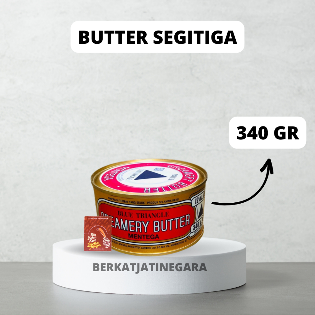 

BUTTER BLUE TRIANGLE 340 GR CREAMERY / MENTEGA SEGITIGA BIRU / 1/2 CTN (12 PCS)