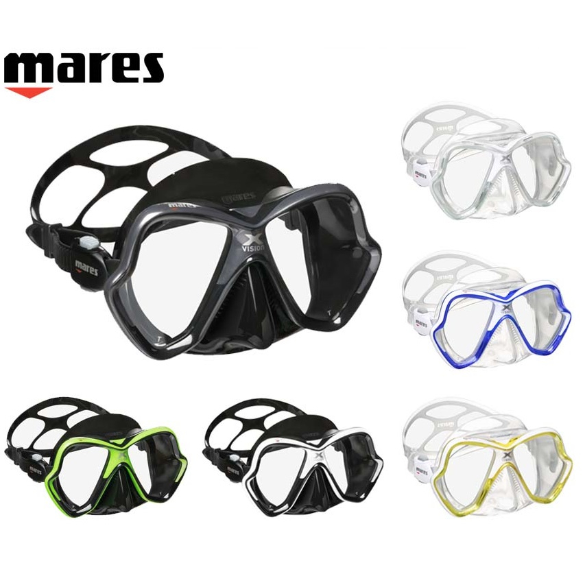 Alat Selam Diving Mask Mares X Vision Masker