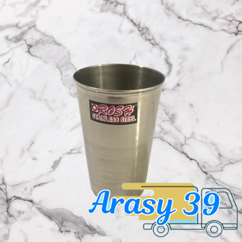 GELAS STAINLESS STEEL TEBAL ROSH | GELAS / MUG / MUK BIDDING SERBAGUNA