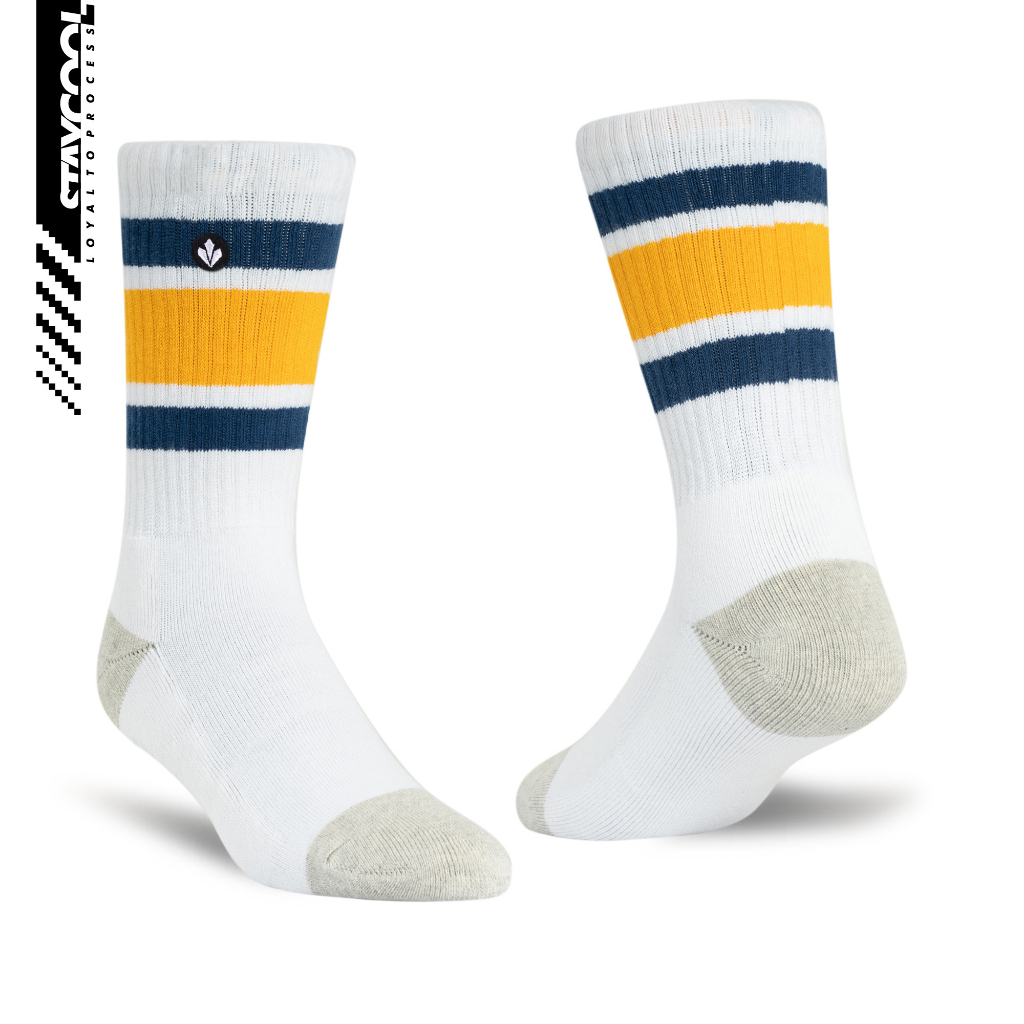 StayCool Socks Kaos Kaki Basic Oldskull Sunset