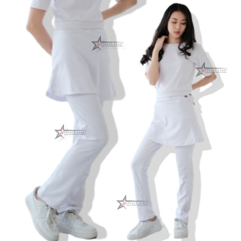 Celana olahraga senam rok wanita / Rok Celana Senam Wanita /  Celana Rok Olahraga Wanita / Celana Se