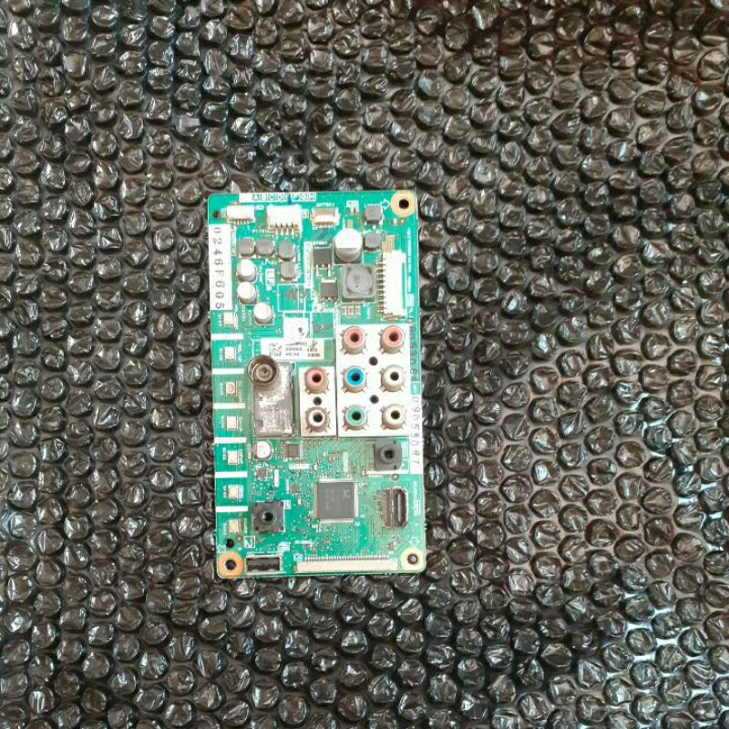 MB MAINBORD TV LED SHARP LC24LE155M SOKET LAMPU LVDS