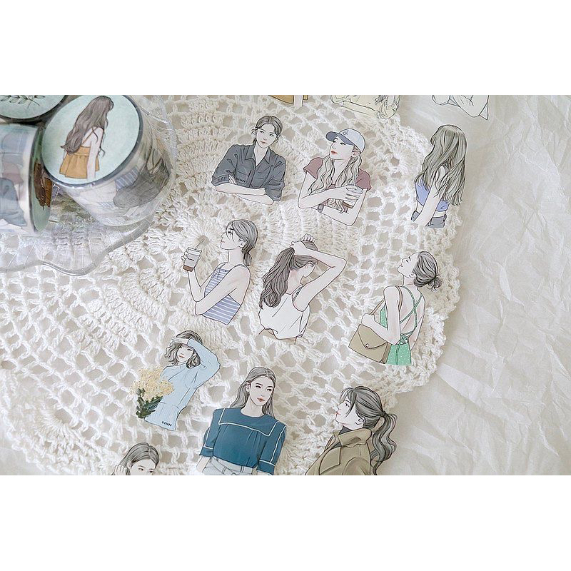 

Sample Byumee PET Tape (Hello, Byumee, Mood, Girls with Wreath, Summer) perloop