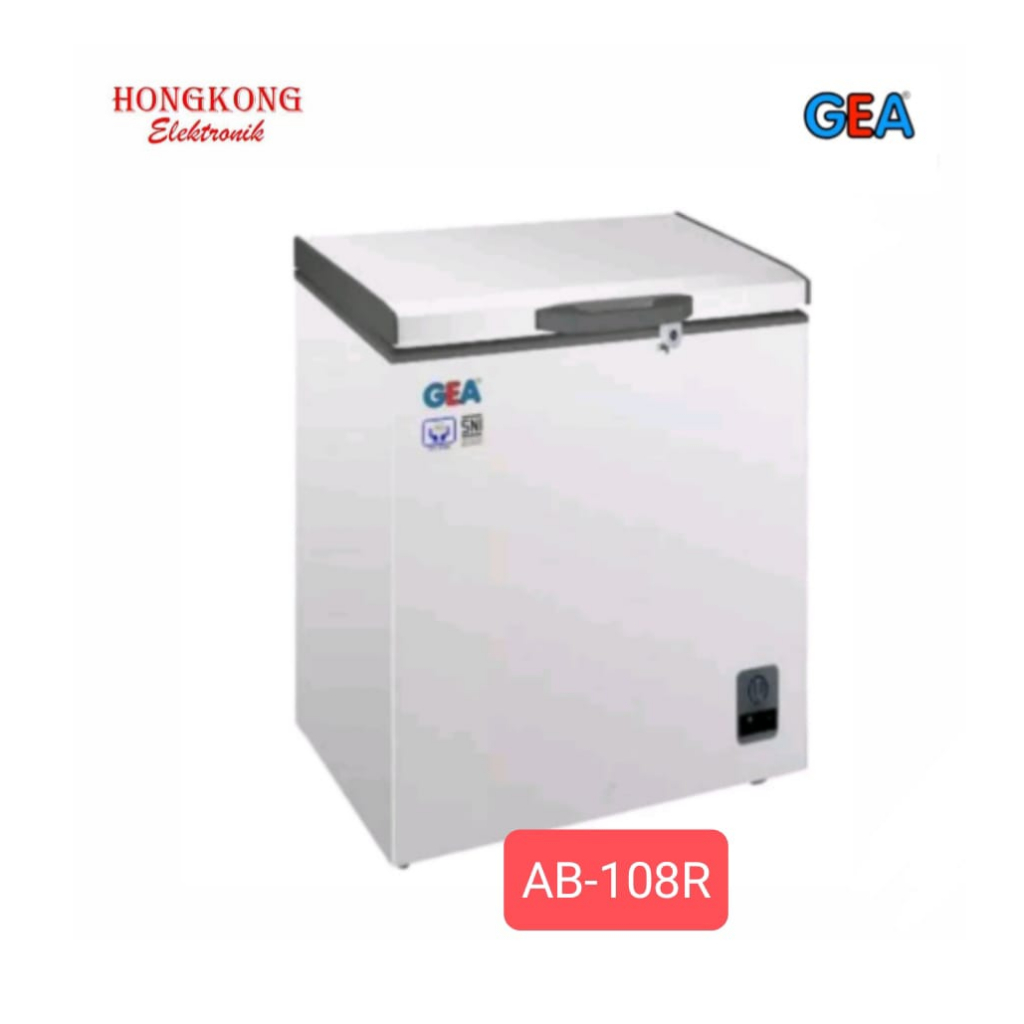 GEA CHEST FREEZER 100 LITER AB-108R / BOX FREEZER GEA AB108R 100L