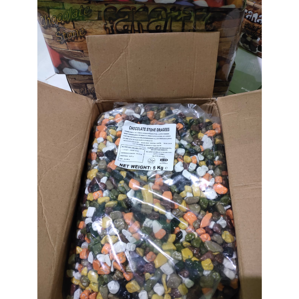 

QH Coklat keriki turkil 5kg choco stone turki