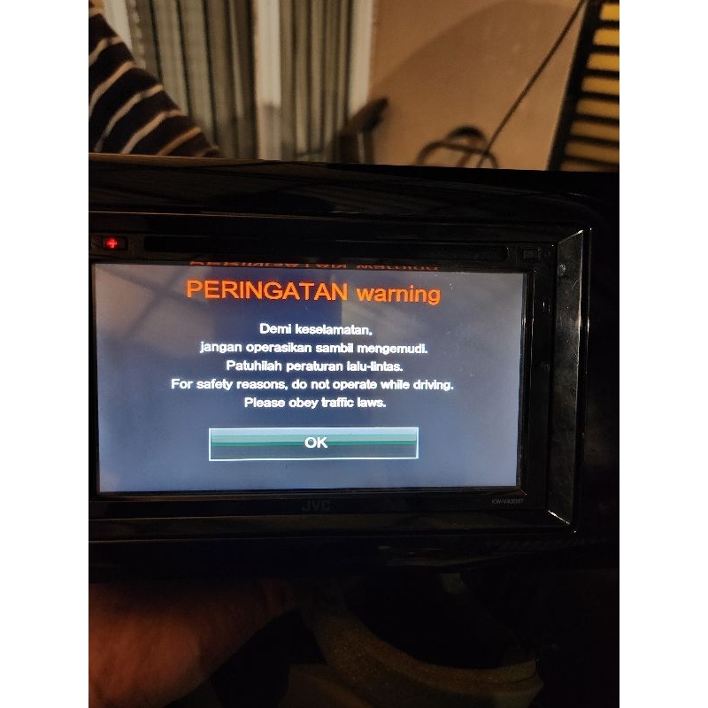 Head Unit JVC Mobilio RS 2017 ORI