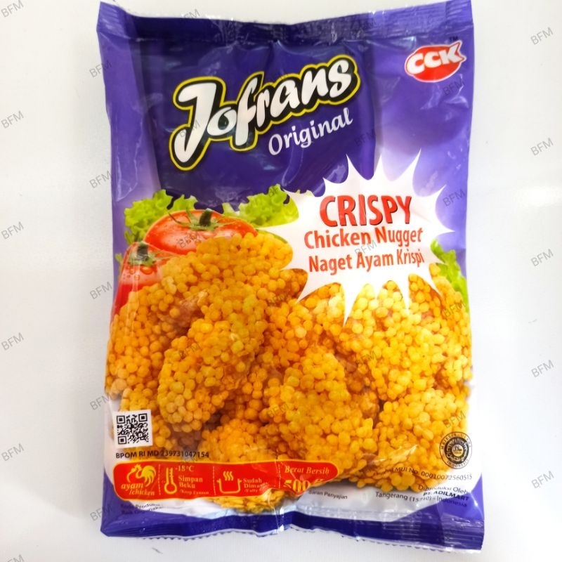

Jofrans Naget Ayam Crispy 500 Gr