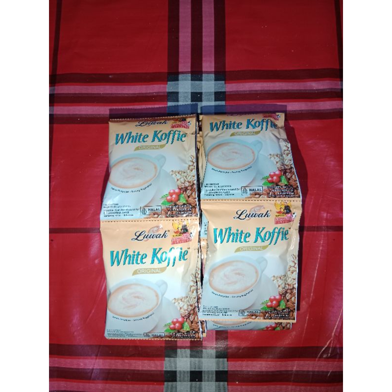 

Luwak White Coffee Original 1 Renceng