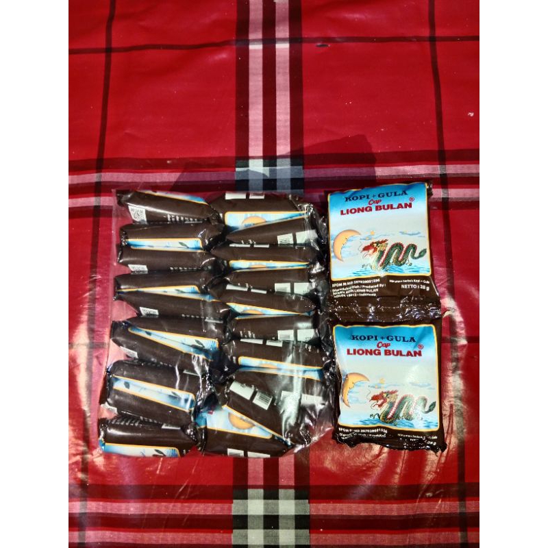 

Kopi Liong Bulan Plus Gula 1 Pack