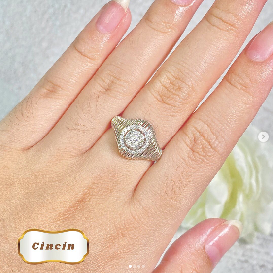 Elco Jewellery - Cincin Berlian Eropa F Vvs | CBRE-05528SH Berkualitas dan Bergaransi