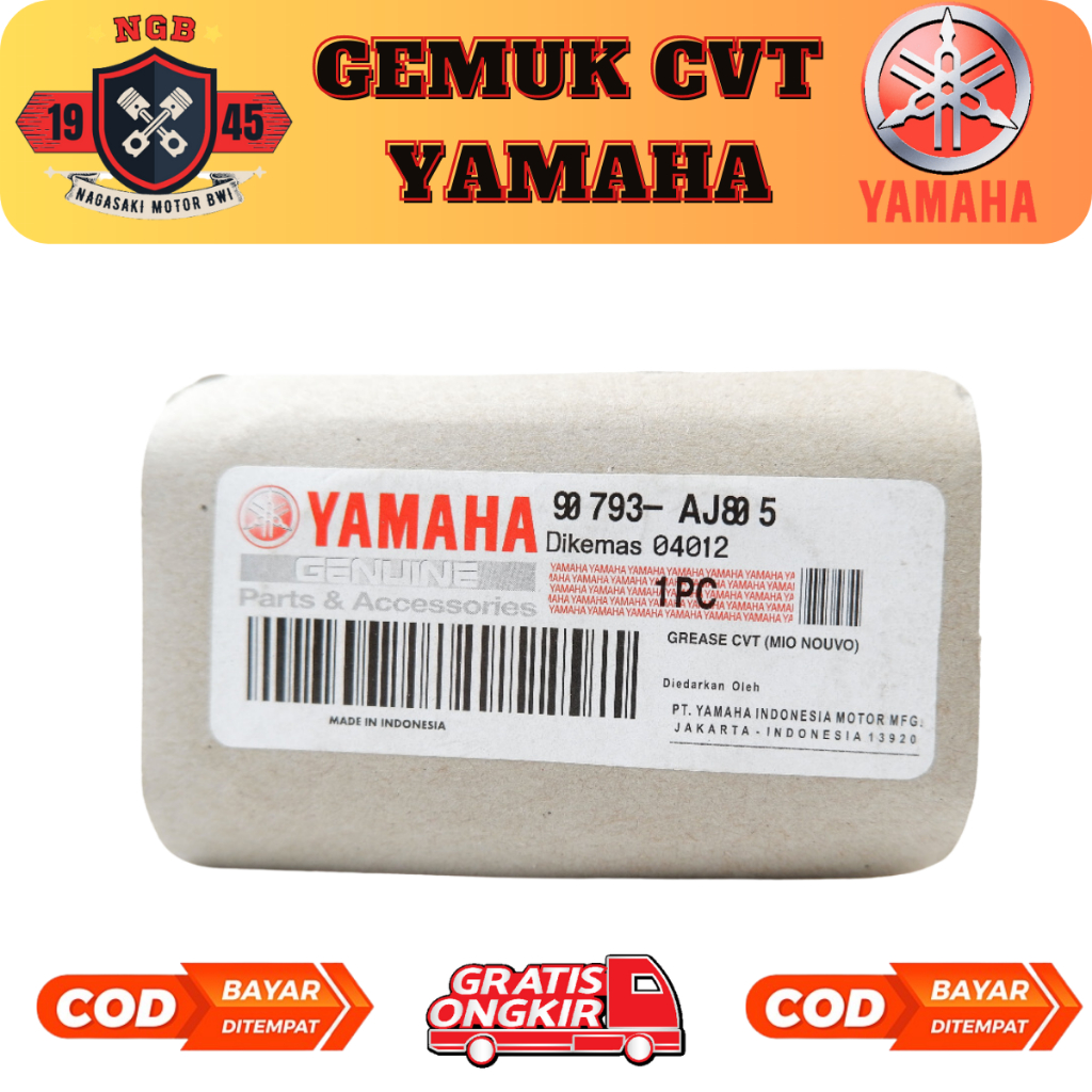 Sunkisscoo Gemuk Pelumas Bearing - Grease Gemuk Anti Panas - Stempet Gemuk - Gemuk Cvt - Grease Cvt