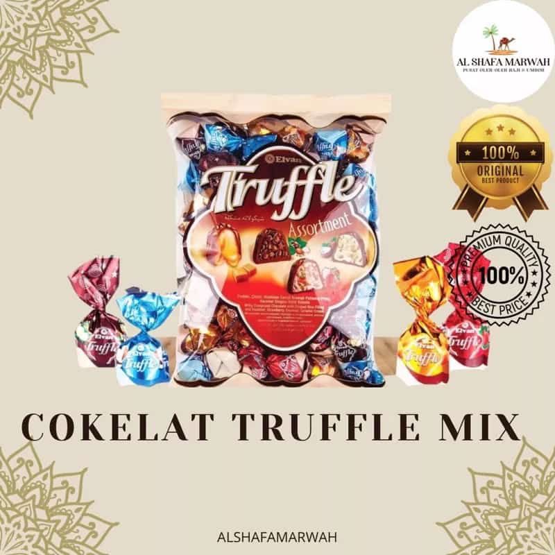 

Truffle Cemilan Coklat Turki Mix # 1kg