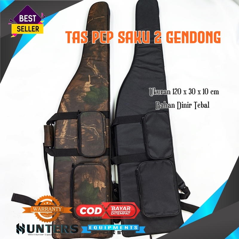 Tas PCP Camo Murah Hunters Panjang 120 Anti Air 2 Saku