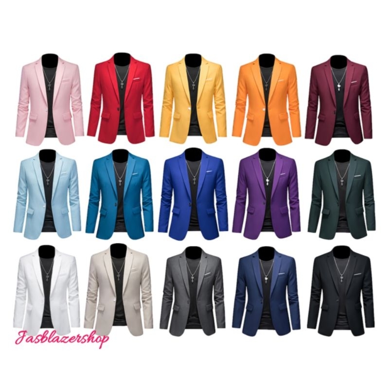 ORIGINAL JAS FORMAL PRIA - BLAZER FORMAL PRIA - JAS FORMAL SLIMFIT - JAS NIKAH PRIA - JAS RESMI