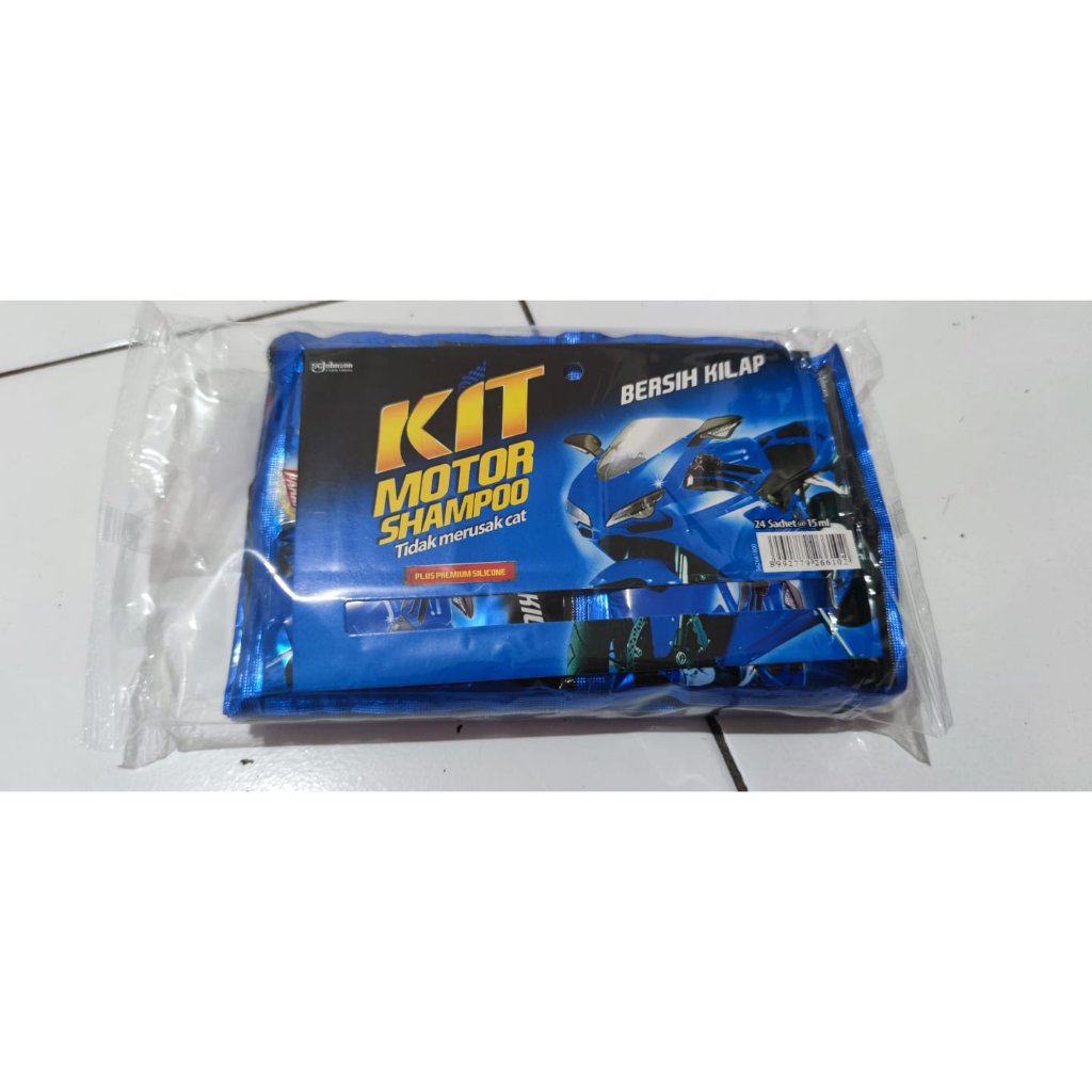 Kit Shampoo Motor Sachet Sabun Cuci Motor KIT 15 ml Ecer Sachet