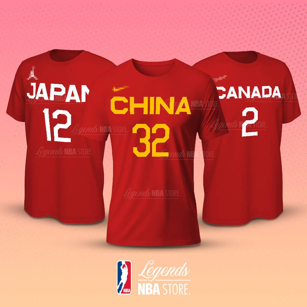 Tshirt kaos Basket FIBA World Cup 2023 Collection
