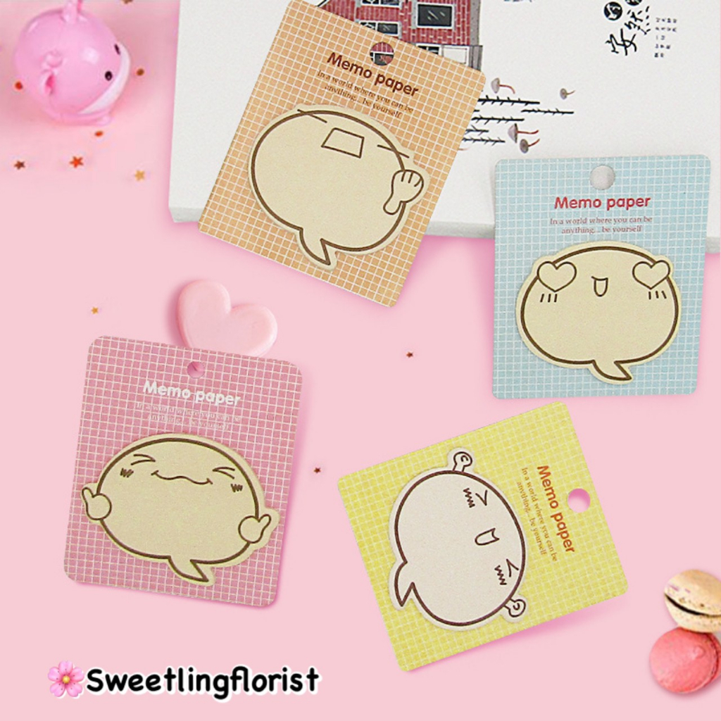 

Sticky Note Emoji Memo Emoticon / Karakter Emoji Lucu
