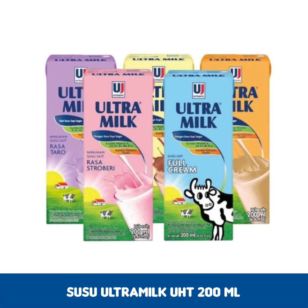 

Susu Ultramilk UHT 200 ml