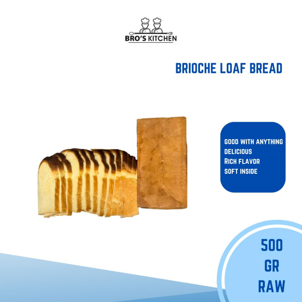 

BRIOCHE LOAF BREAD / ROTI TAWAR