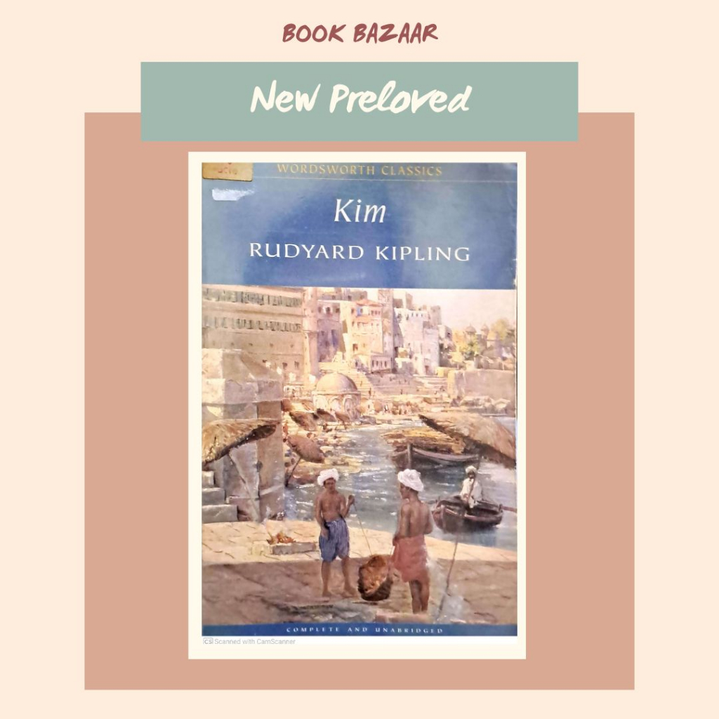 Preloved Buku Novel  Import Kim by Rudyard Kipling