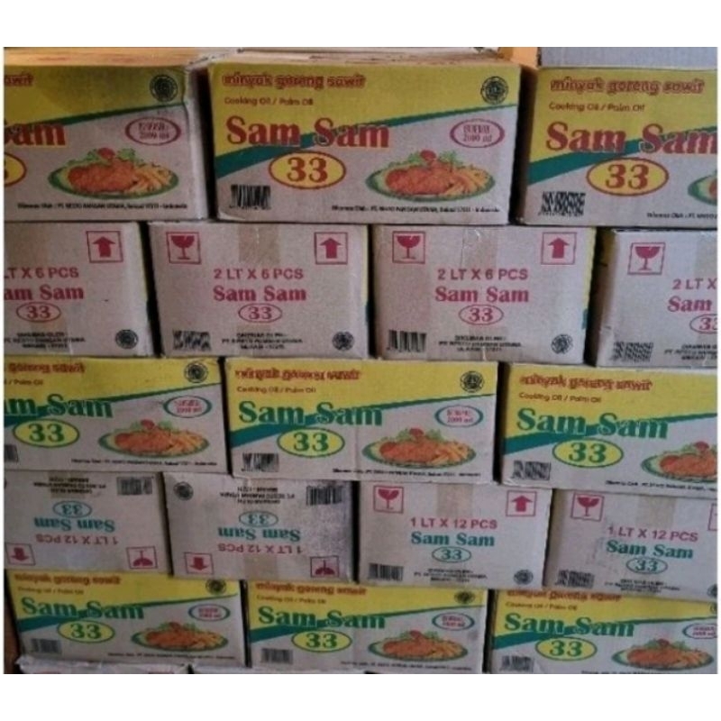 

Minyak Goreng Sawit Premium Sam Sam 33 Resto PT. Resto Pangan Utama 2000ML