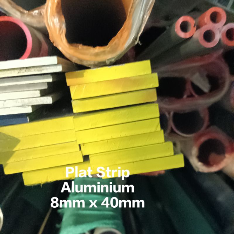 Plat Strip Aluminium 8mm x 40mm x 1200mm