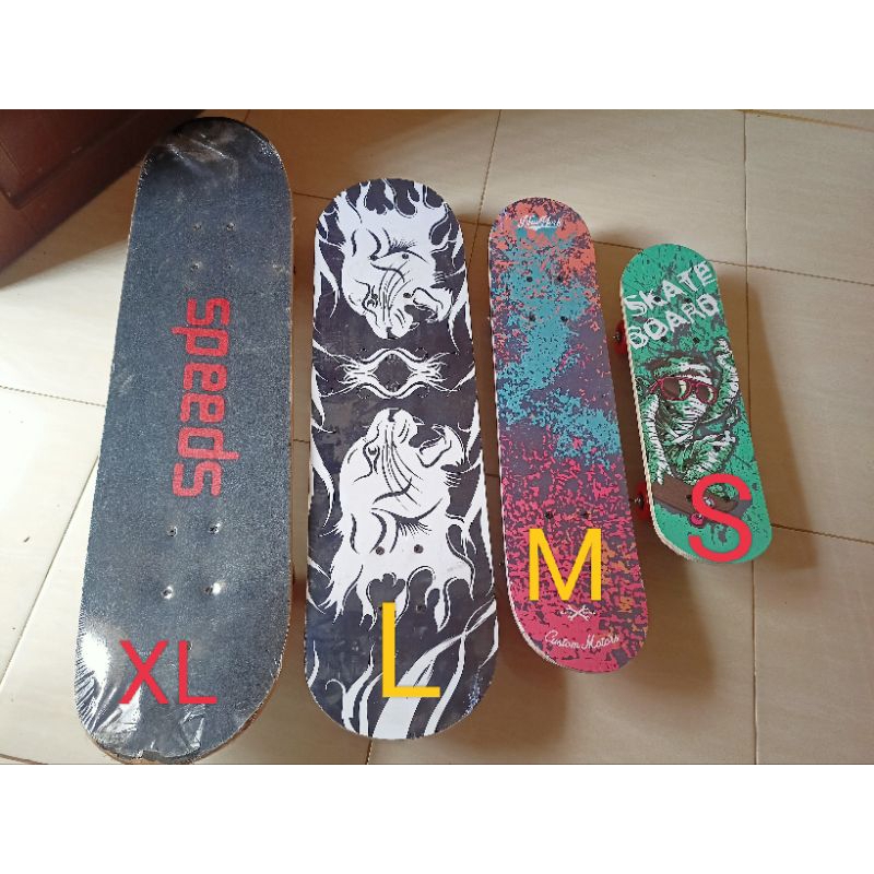 Papan Skateboard Ukuran Medium (M)