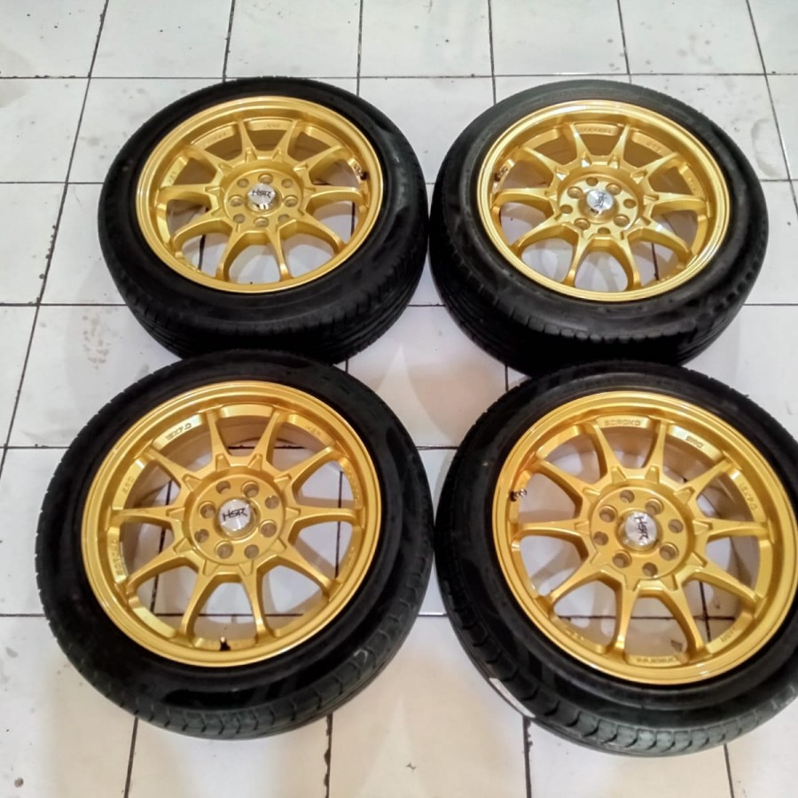Velg Bekas Mobil Datsun Ignis Swift Calya Sigra Ring 16 Hsr Wheel Ban Forceum