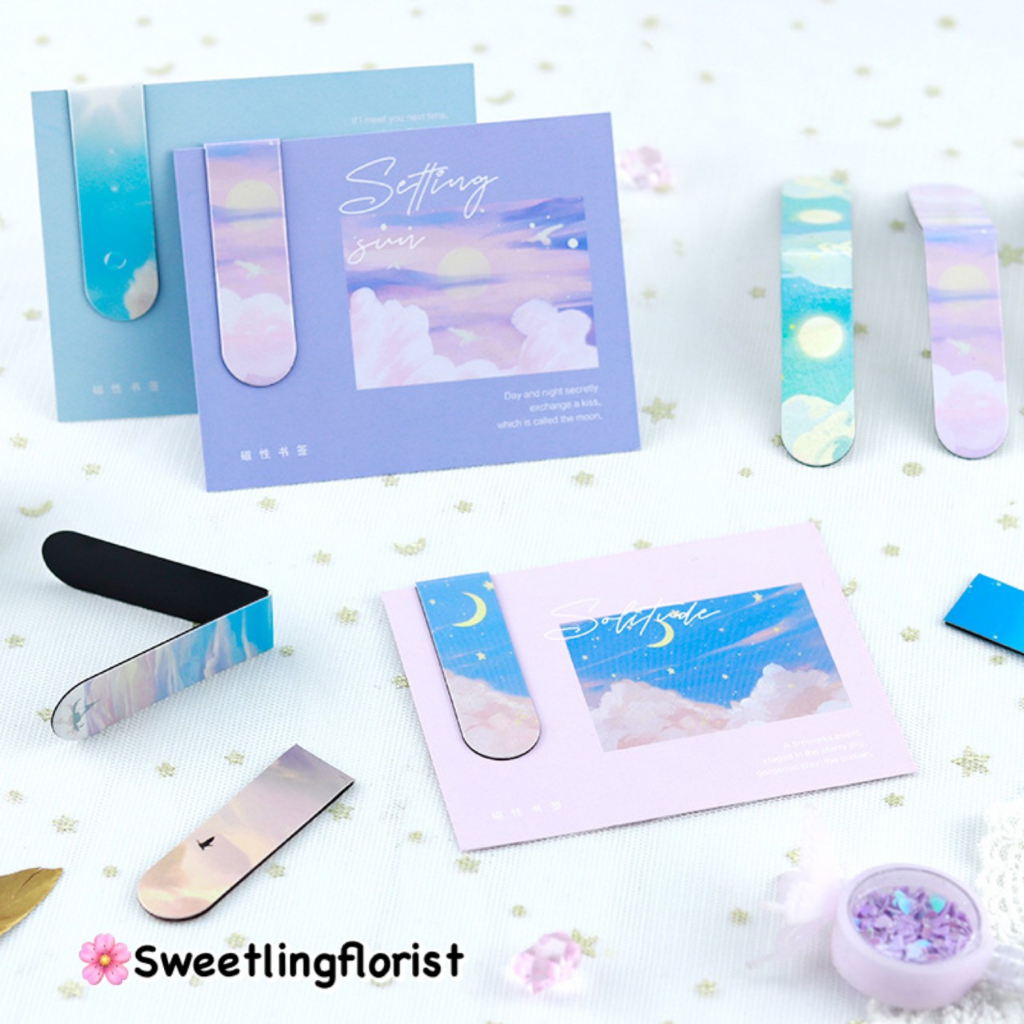 

Pembatas buku magnet starry sky Magnetic Bookmark nature