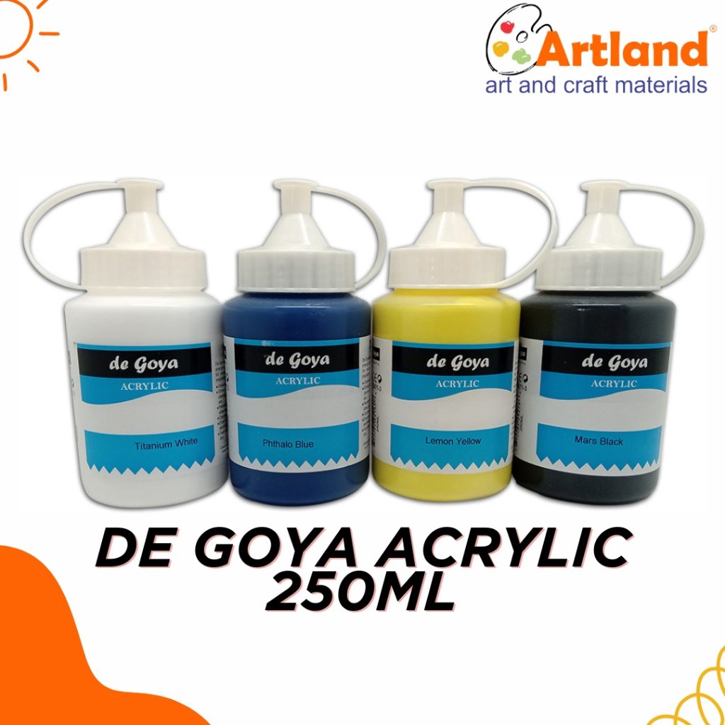 

De Goya Cat Akrilik 250ml | Tahan Air, Cepat Kering, Warna Tajam