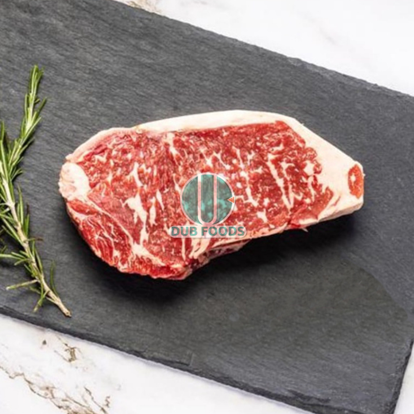 

Daging Sapi Wagyu Striploin Steak MB5 250gr