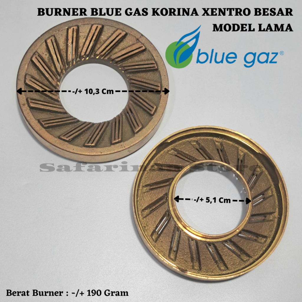 BURNER KOMPOR BLUE GAS KORINA XENTRO BESAR MODEL LAMA