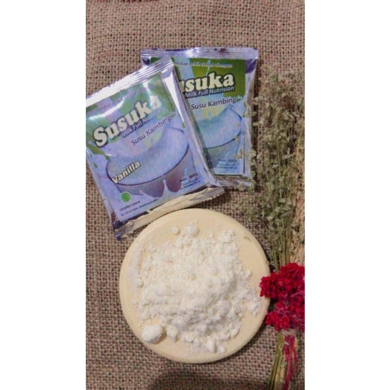 

Susu Kambing Etawa Susuka Sachet Rasa Vanilla