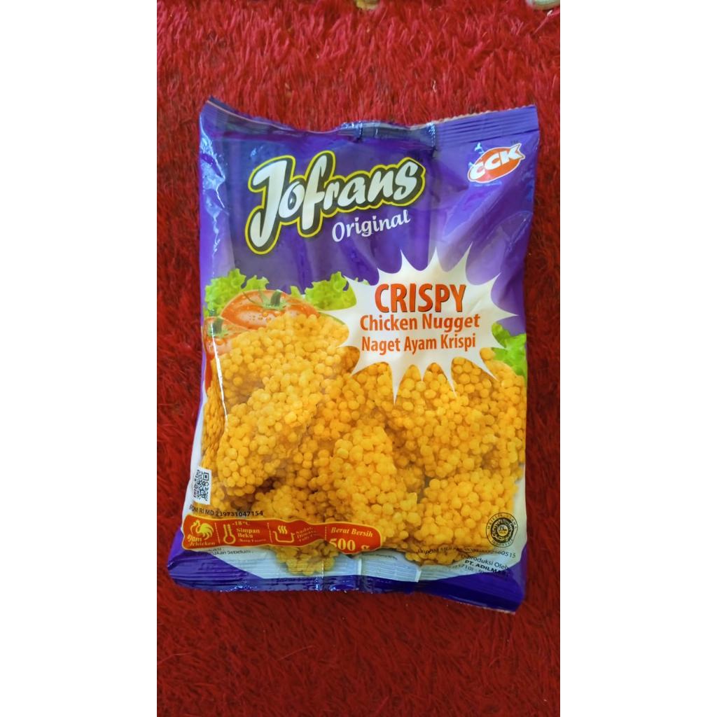 

jofrans chicken nugget 500gr