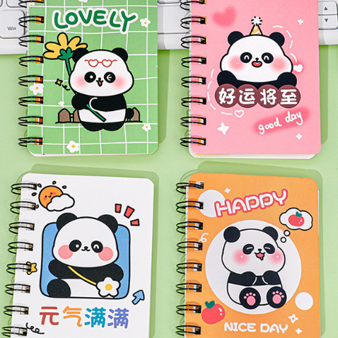 

Notebook Gambar PANDA / Notes Buku Memo Mini Gambar PANDA Lucu / Buku Mini Imut / Notes PANDA Bear Simple