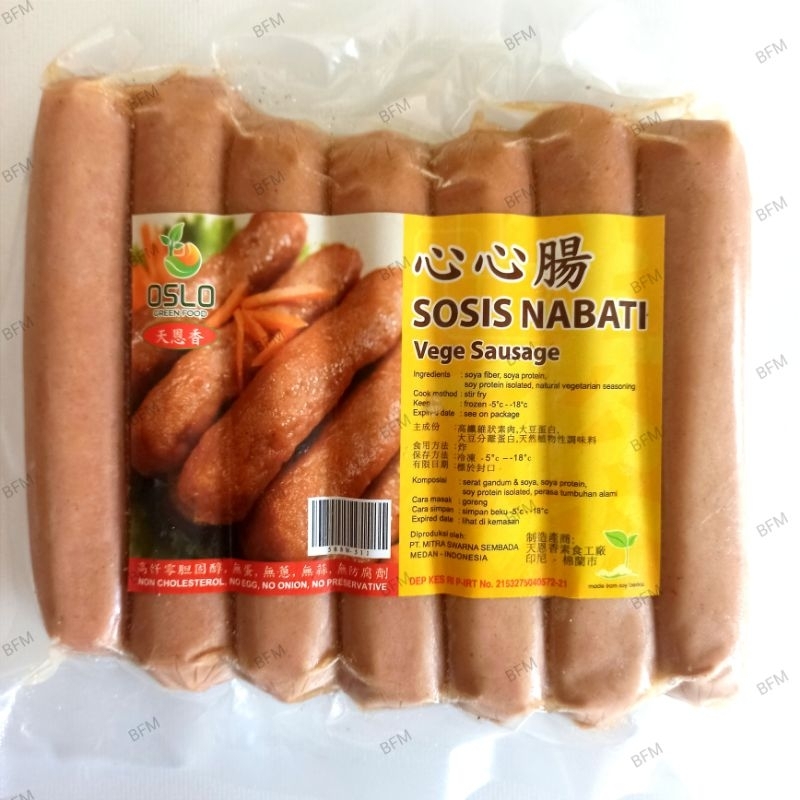 

Vege Oslo Sosis Nabati 450 Gr