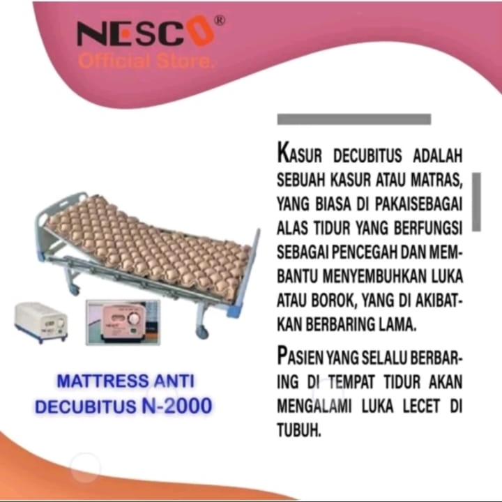 Kasur Anti Decubitus / Matras Decubitus Nesco N-1000 bekas pakai