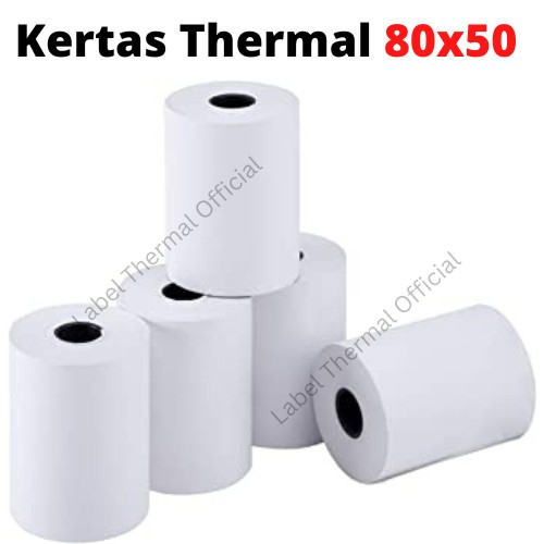

Kertas Struk Kasir / Kertas Thermal 80x50 / Kertas Kasir Roll Combo