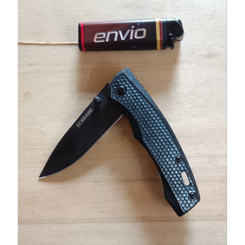 pisau lipat schrade (original bekas)