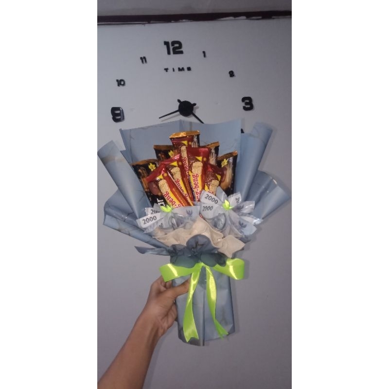 

bouquet snack dan uang