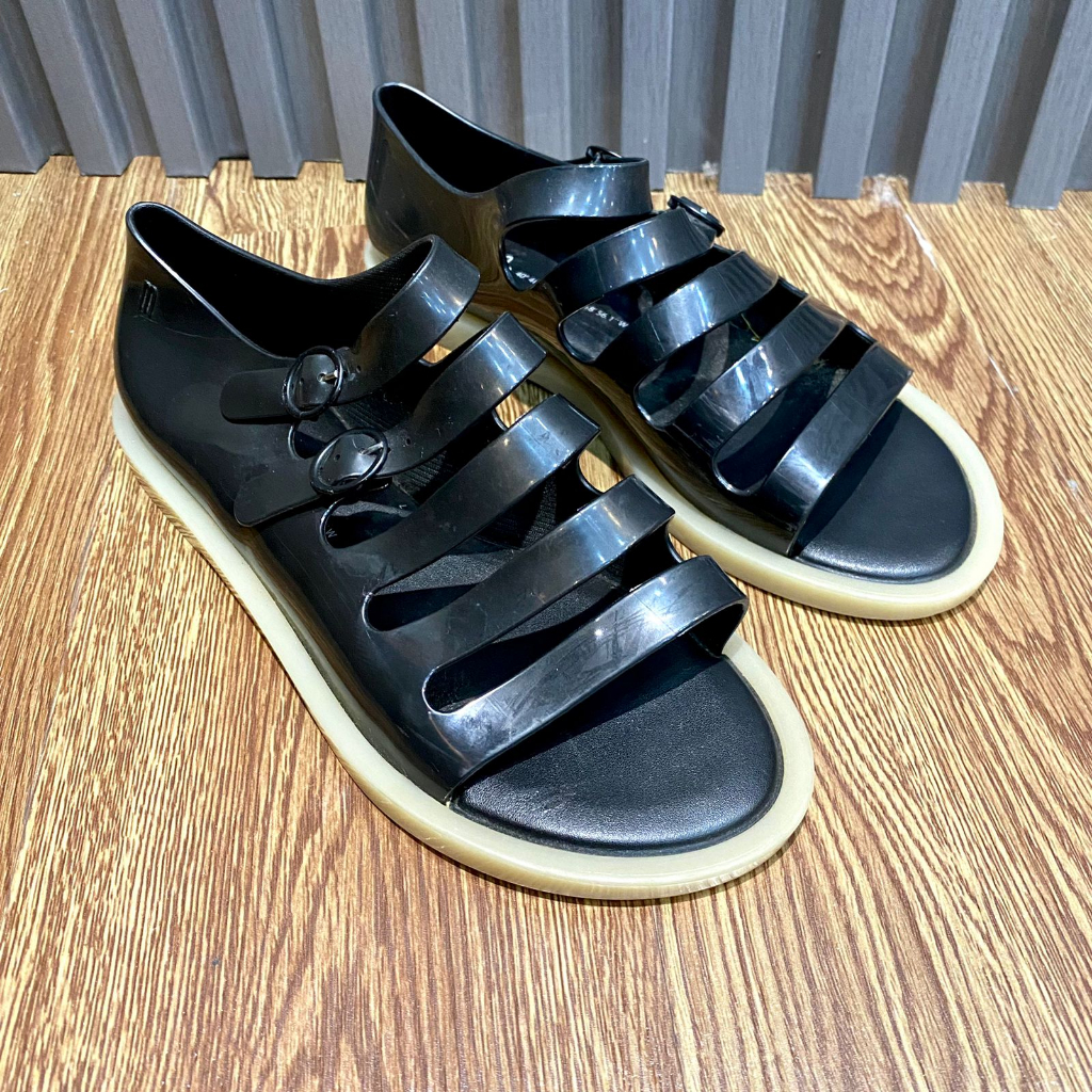 Melissa Broadway Ad Sandals ( Preloved ) sz US 8 / sepatu sendal wanita