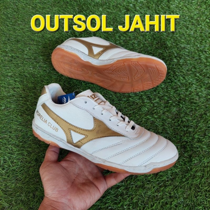 Sepatu Futsal Mizuno/  sepatu futsal kulit sol jahit