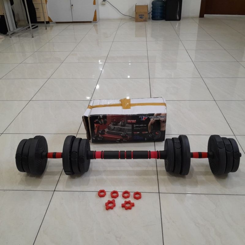 Dumbell set 20kg PVC